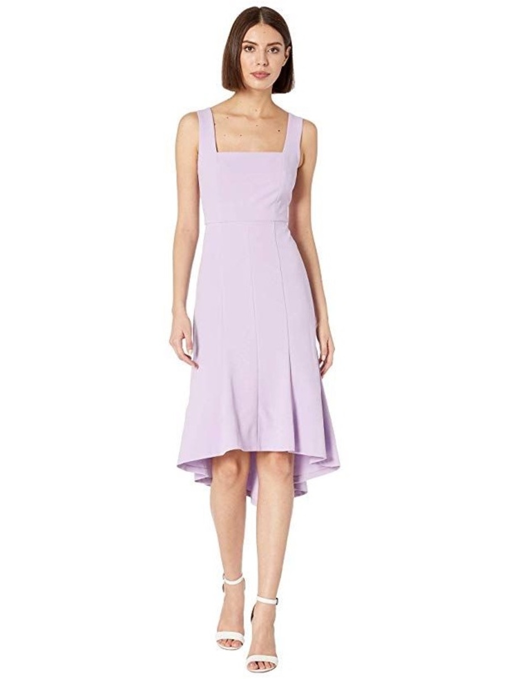 Donna Morgan Square High-Low Midi Dress